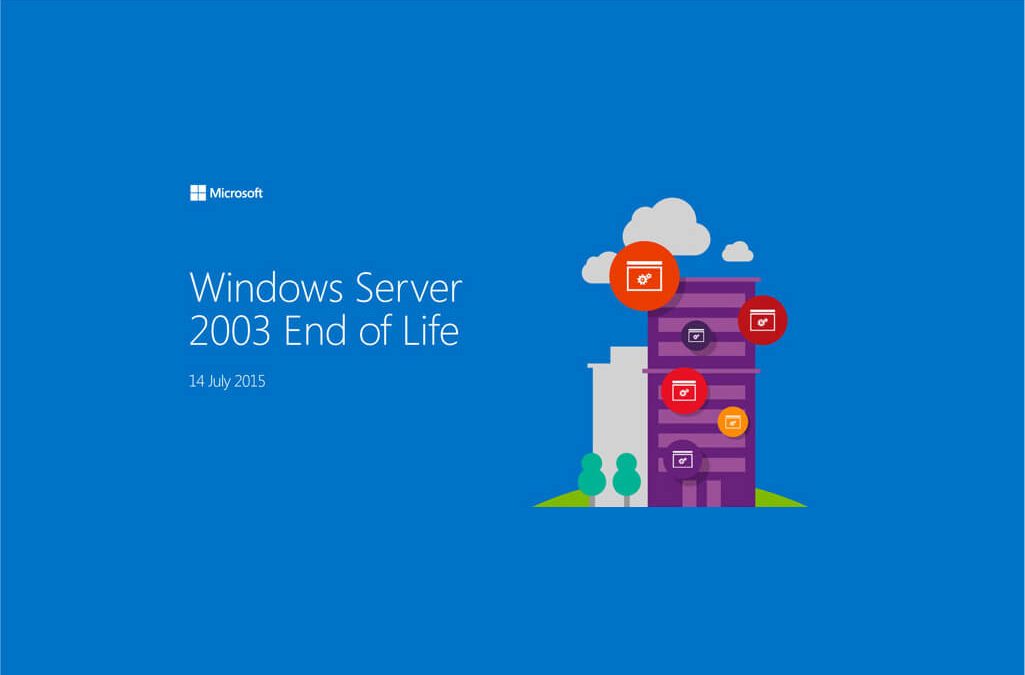 La fin du support de Microsoft Windows Server 2003