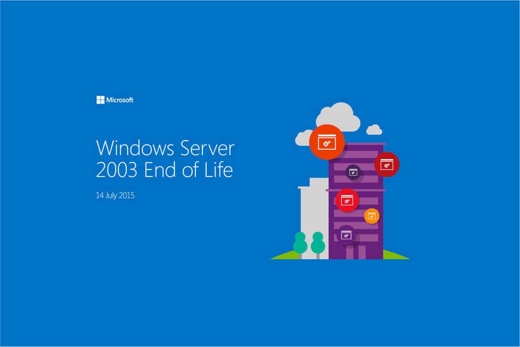 La fin du support de Microsoft Windows Server 2003