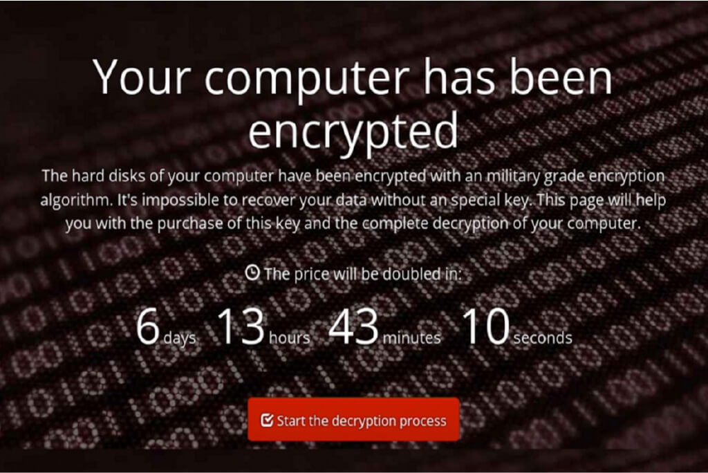 Nouvelle Alerte Ransomware PETYA